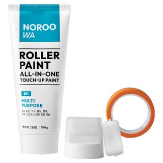 노루페인트 노루와 롤러페인트 멀티, 화이트, 180g, 1개