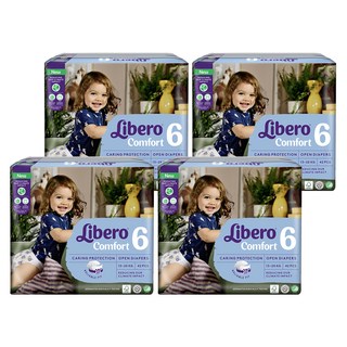 Libero 麗貝樂 Comfort黏貼型尿布, 第6階段, 168入
