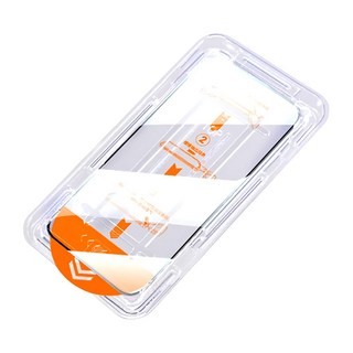 抗藍光懶人速貼滿版手機玻璃螢幕保護貼膜, iPhone 16 Pro, 1個