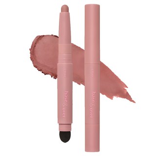 ETUDE Base&over唇筆 1g, 1個, 粉色米色