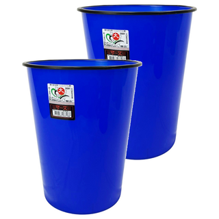 震嶸塑膠 大可艾紙林 垃圾桶, 藍色