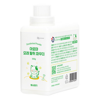 뽀시래기 고양이 아로마 모래 탈취 파우더, 500g, 1개