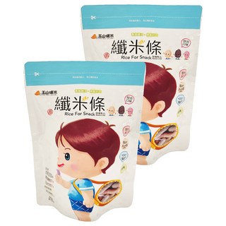 玉山碾米 纖米條 綜合口味 無麩質 100%國產米 非油炸物 無膨鬆劑 無防腐劑 無色素, 60g, 2包