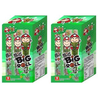 TAOKAENOI CRISPY SEAWEED ORIGINAL 小老板海苔棒棒捲 原味, 27g, 2盒