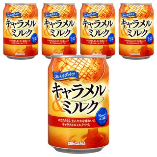 SANGARIA 焦糖牛奶風味飲料, 5罐, 264ml