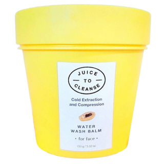 JUICE TO CLEANSE 純素洗卸合一卸妝膏 冷萃壓縮 保濕 100g, 1瓶