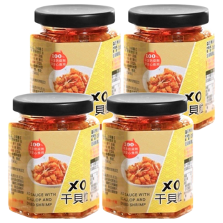 鱻旺 XO干貝粒, 170g, 4罐