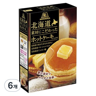 MORINAGA 森永 北海道鬆餅粉, 300g, 6盒