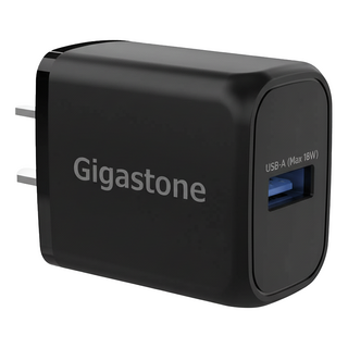 GIGASTONE 立達 QC3.0充電器 60 x 39.93 x 27.2mm 44g, 黑色, 1個