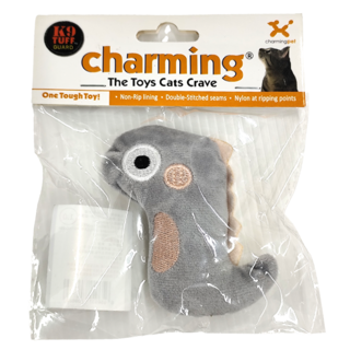 Charming Pet BABY 灰龍貓玩具, 灰色 灰籠, 1個