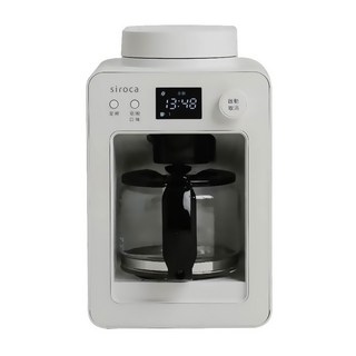 siroca 自動研磨咖啡機 原廠保固, SC-A3520, 白色, 1台