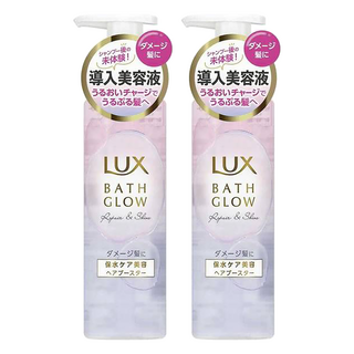 LUX 麗仕 Bath Glow 亮澤保水美容順髮液 受損髮專用, 180g, 2瓶