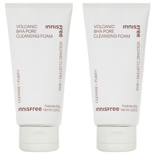 INNISFREE 台灣公司貨 火山泥毛孔調理洗面乳, 150g, 2條