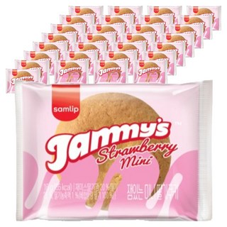 JAMMY'S 草莓果醬夾心餅乾, 16g, 30包