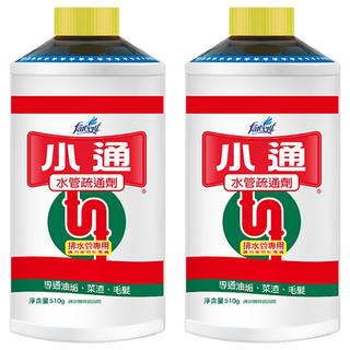 farcent 花仙子 小通 排水管專用疏通劑, 510g, 2瓶