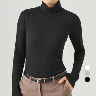 CARET 女款修身彈性高領T恤