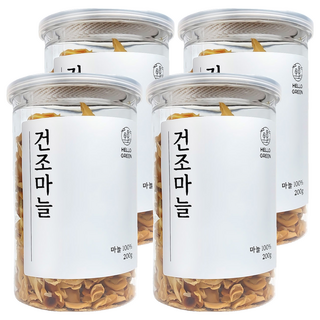 HELLOGREEN 乾燥大蒜, 4個, 200g