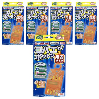 KINCHO 金鳥 果蠅誘捕吊掛 強效型, 5盒