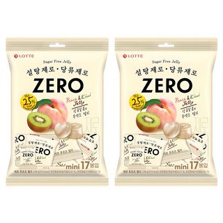 롯데제로 후르츠 젤리, 238g, 2개