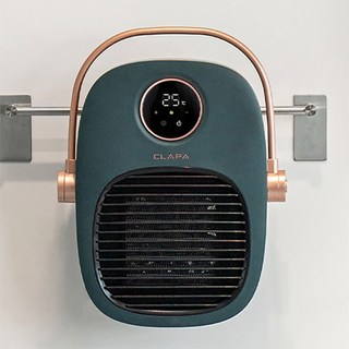 克拉帕浴室壁掛式智能PTC電暖器, 綠色, CPH-W181G