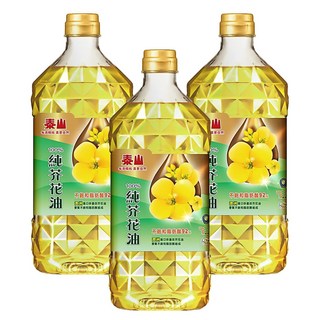 TAISUN 泰山 純芥花油, 1.5L, 3瓶