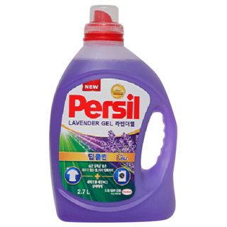 Persil 寶瀅 韓國原裝進口 Lavender Gel Plus 9重酵素薰衣草洗衣凝露 滾筒式適用, 1桶, 2.7L
