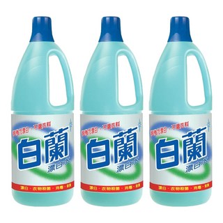白蘭 漂白水, 1.5L, 3瓶