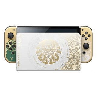 Nintendo 任天堂 SWITCH 台灣公司貨 OLED款式 遊戲主機 保固一年, 薩爾達傳說 王國之淚版