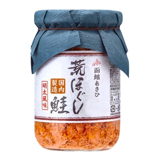 Hakodate Asahi 函館朝日 鮭魚鬆 荒鮭明太, 100g, 1罐