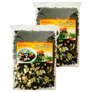 海藻問屋 海的野菜 豆腐蘑菇, 90g, 2包