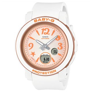 CASIO 卡西歐 BABY-G 手錶 計時碼錶功能 防水100米 海洋美景設計 夜間發光