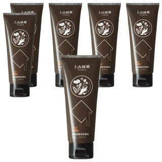 tsaio 上山採藥 咖啡因控油洗顏乳 添加北美金縷梅水 泡沫綿密 洗後不乾澀, 100g, 6條