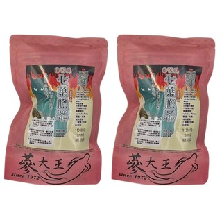 蔘大王 山苦瓜七葉膽 3D立體茶包 日本PET網紗 真材實料看得見, 6g, 10包, 2袋