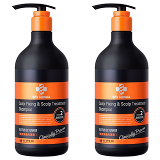 台塑生醫 Dr's Formula 恆采固色洗髮精, 580g, 2瓶