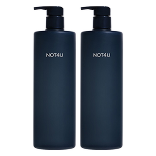 NOT4U 男士Clear All In One洗髮沐浴乳, 2瓶, 500ml