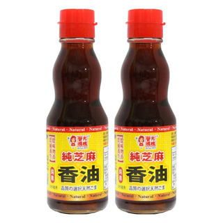 譽方媽媽 純芝麻香油，185ml，嚴選白芝麻製成，遵循古法製作，無添加防腐劑、香料, 2瓶