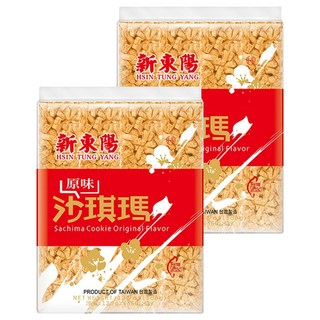 新東陽 原味沙琪瑪, 360g, 2袋