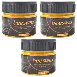 拋光家具蜜蠟 Set 3 天然環保 不含溶劑 80ml (±5%), 1組