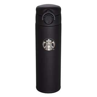 STARBUCKS 星巴克 隨身瓶, 黑色, 500ml, 1個