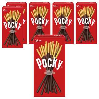 glico 格力高 Pocky 百奇 巧克力棒, 27g, 6盒