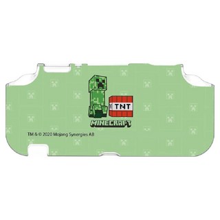 MAXGAMES NS Lite Minecraft 減震保護殼, 1個, HROH-02MCC, Green
