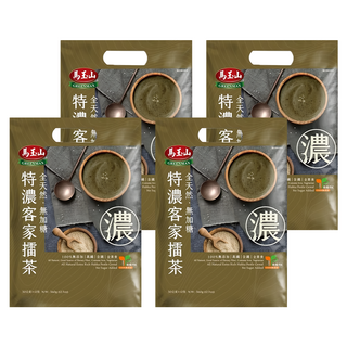 馬玉山 無加糖特濃客家擂茶, 全天然, 高纖含鐵, 全素食, 小包裝好攜帶, 30g, 12包, 4袋