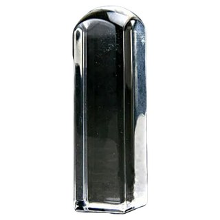 紅運當家 特清透開運白水晶印章印材 個人章 方型/圓型 吉祥收納紅袋, 1個