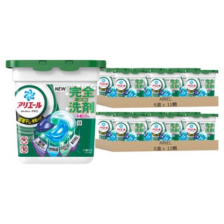 ARIEL 日本原裝進口 4D立體洗衣球, 11顆, 12盒