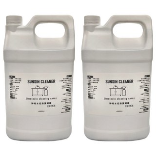 SUN SIN 三新立潔 神奇水垢清潔噴霧 柑橘檸檬香, 4L, 2桶