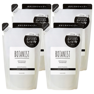 BOTANIST 植物性滋潤型洗髮精補充包 杏子&茉莉, 400ml, 4包