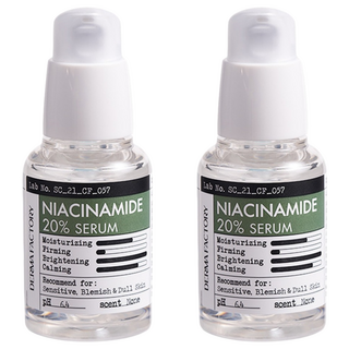 DermaFactory 菸鹼醯胺20%精華, 2瓶, 30ml