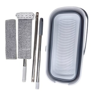 免手洗超細纖維平板拖把桶組 F0673, 1組