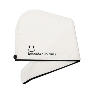 超吸水柔軟速乾乾髮帽, 雲朵般柔軟, 加厚面料, 超強吸水力, 款式/顏色隨機, 1個