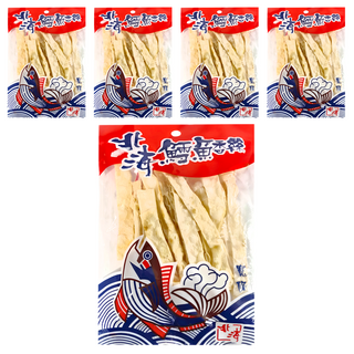 北海 鱈魚香絲 休閒零嘴 大包裝, 38g, 5包